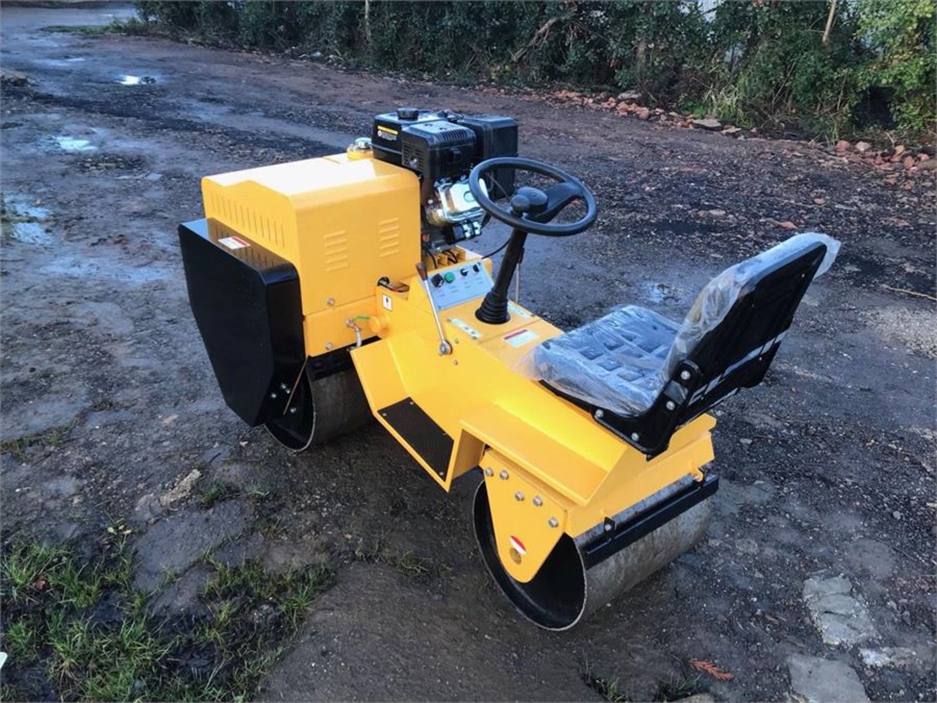 Brand New 2017 Stiroke Roller compactor Diesel engine vibrating garden tractor. - Image 4 of 5