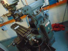 BRIDGEPORT VERTICAL MILLING MACHINE 3 PHASE