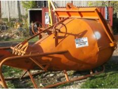 Large concrete skip funnel