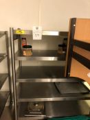Stainless Steel Storage Shelving Unit Only