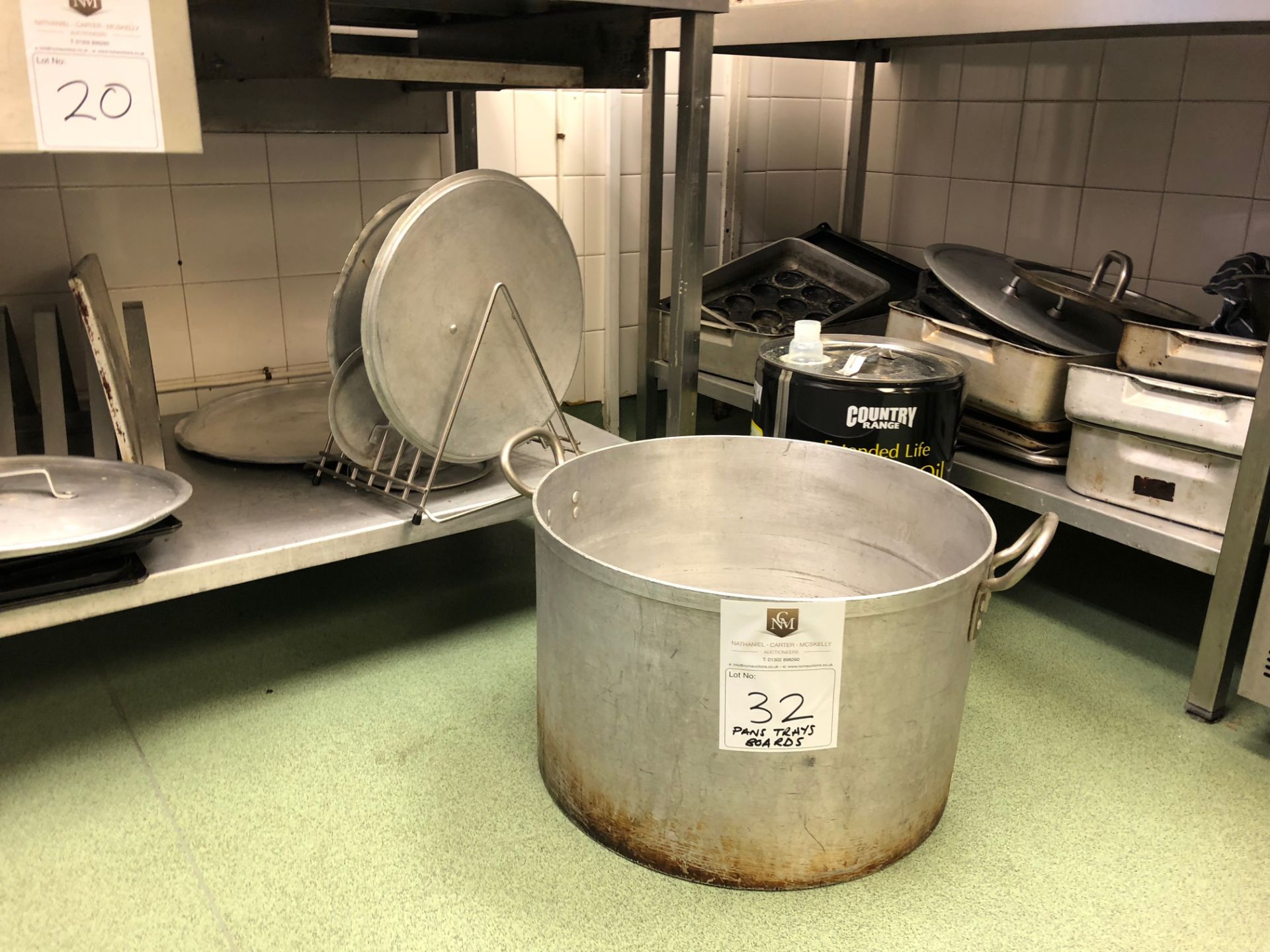 Stainless Steel Commercial Pots & Pans