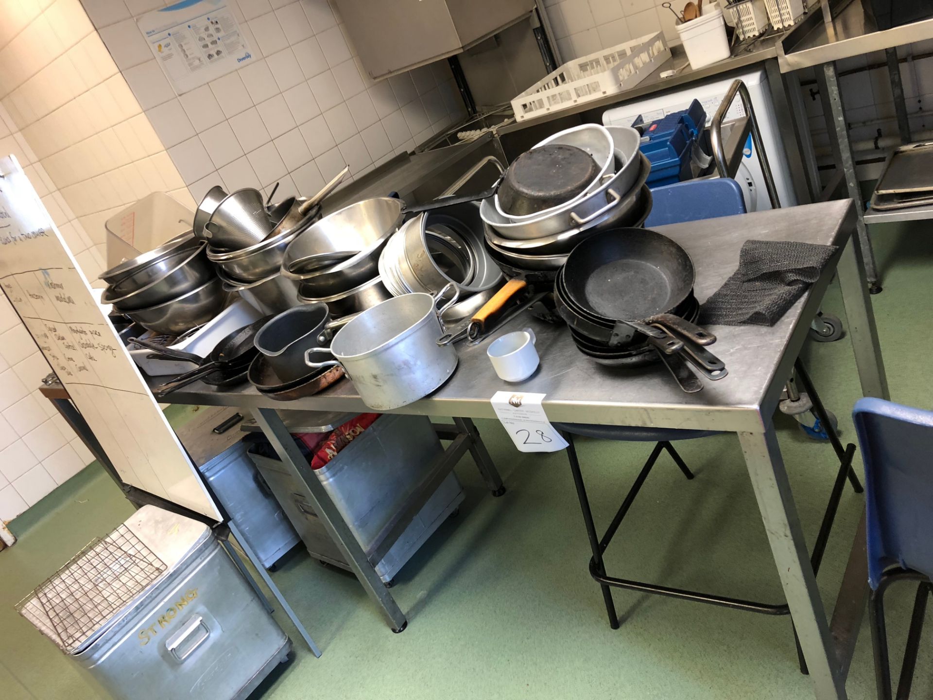Job Lot of Catering Pots and Pans