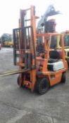 Toyota 1.5 ton gas forklift