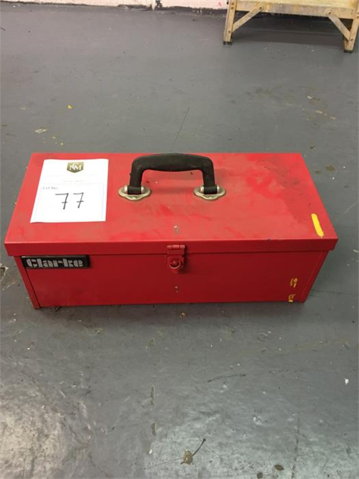 Clarke Red Metal Toolbox