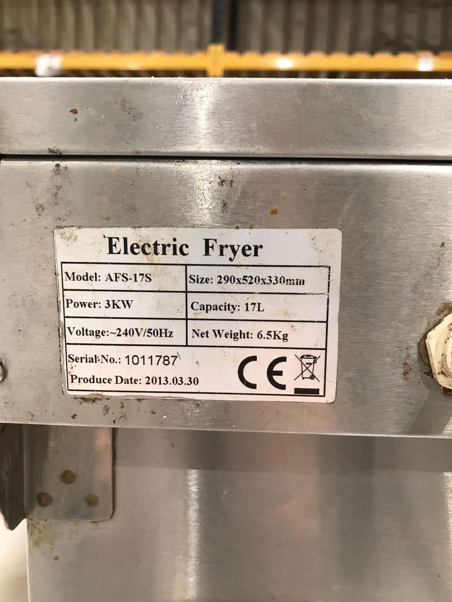 ACE Electric Fryer, Single. - Image 4 of 4