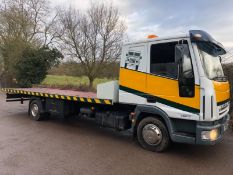2006 IVECO EUROCARGO TILT AND SLIDE RECOVERY TRUCK LORRY 12 MONTHS MOT