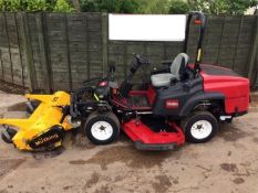 TORO 360 GROUNDSMASTER OUTFRONT FLAIL ROTARY RIDE ON LAWN MOWER COMPACT TRACTOR