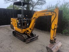 JCB 801.4 TON MINI DIGGER EXCAVATOR TWO BUCKETS