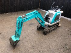 KOBELCO S5 MINI MICRO DIGGER EXCAVATOR