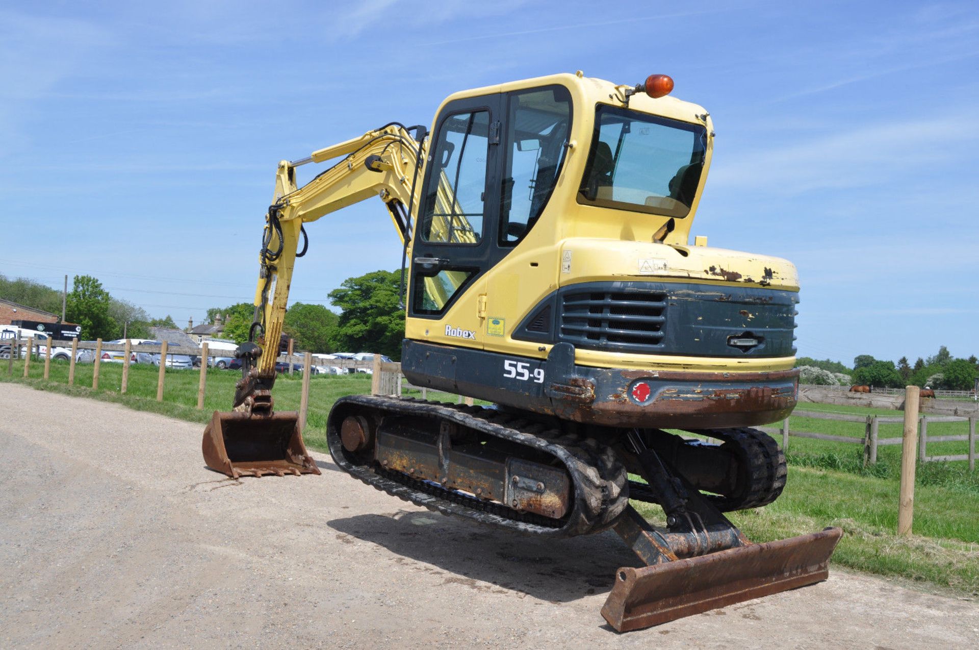 Hyundai Robex 55-9 Year 2011 5.5t Mini Excavator / Digger & Quick Hitch - Image 9 of 12