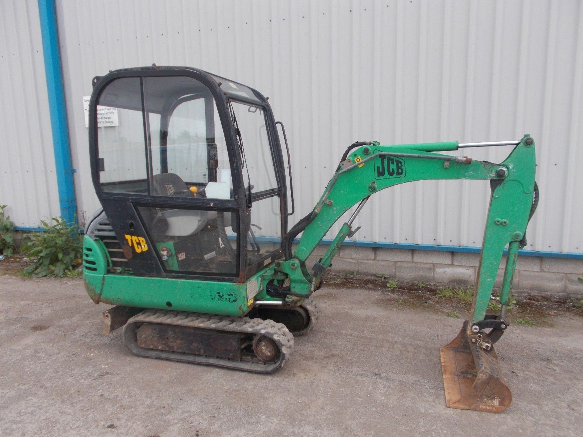 JCB 801.5 Mini Digger Excavator - Image 10 of 11