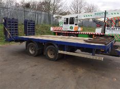 Warwick Twin Axle Draw Bar Trailer