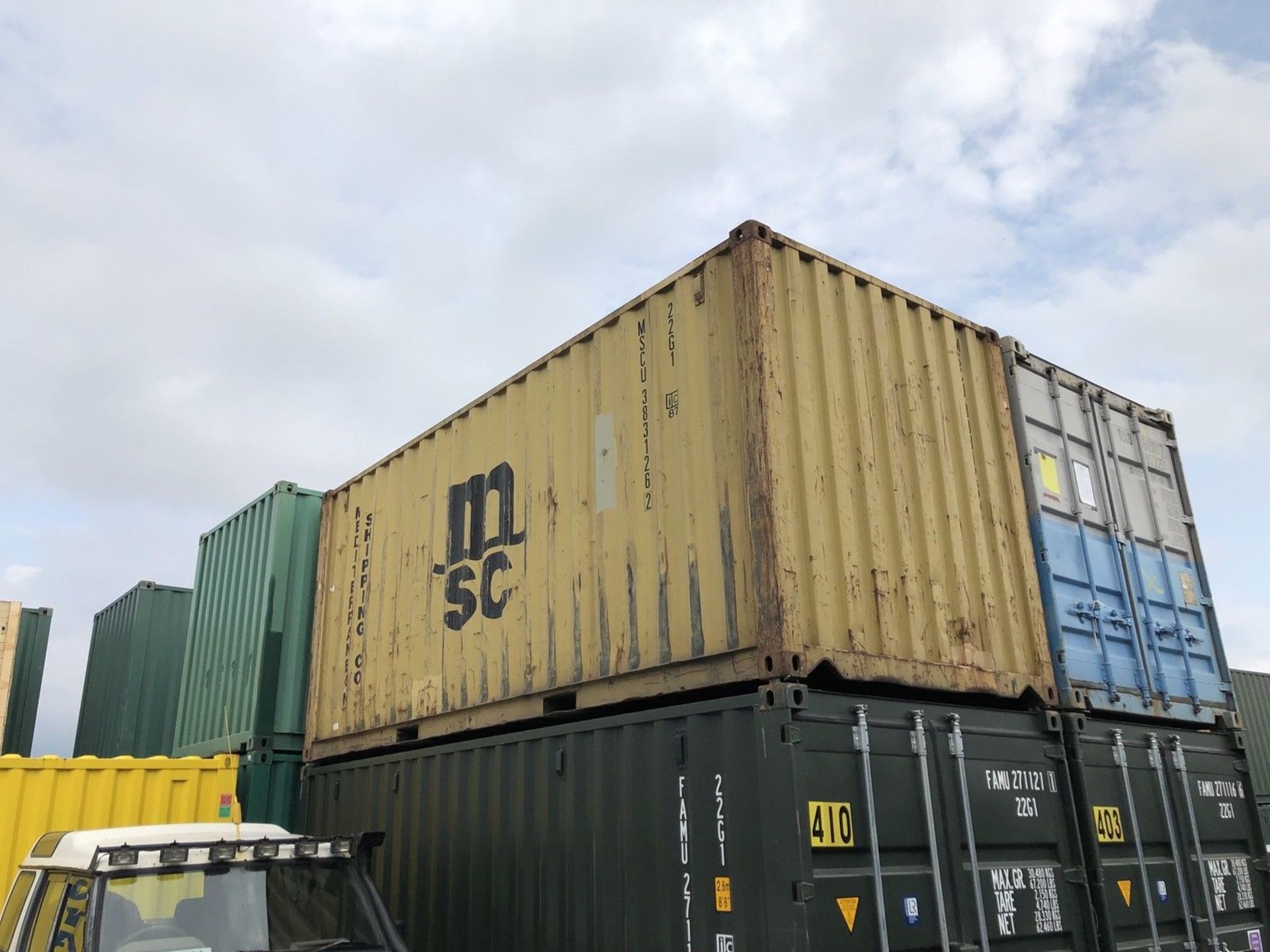 20’ Foot Steel Shipping Storage Container - Image 4 of 4