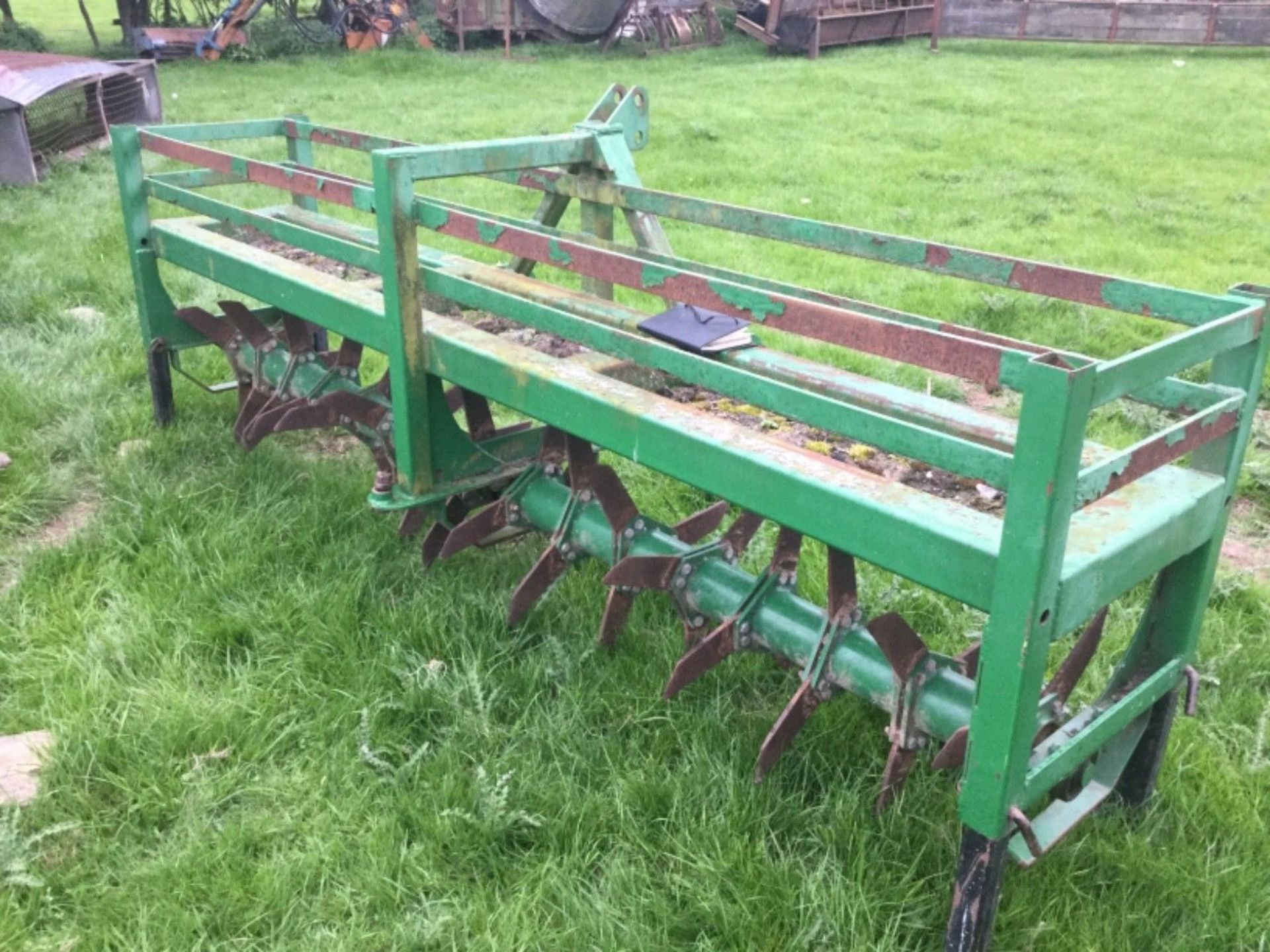 Grass splitter 9ft10 longfor tractor - Image 4 of 5