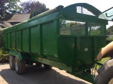 AW Ultimate Twin Axle Potato 14 Ton Tipping Trailer