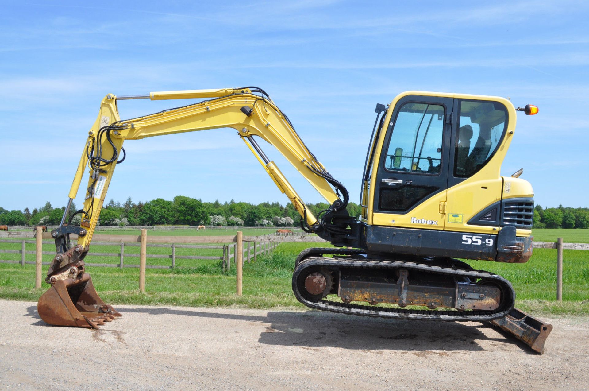 Hyundai Robex 55-9 Year 2011 5.5t Mini Excavator / Digger & Quick Hitch - Image 10 of 12