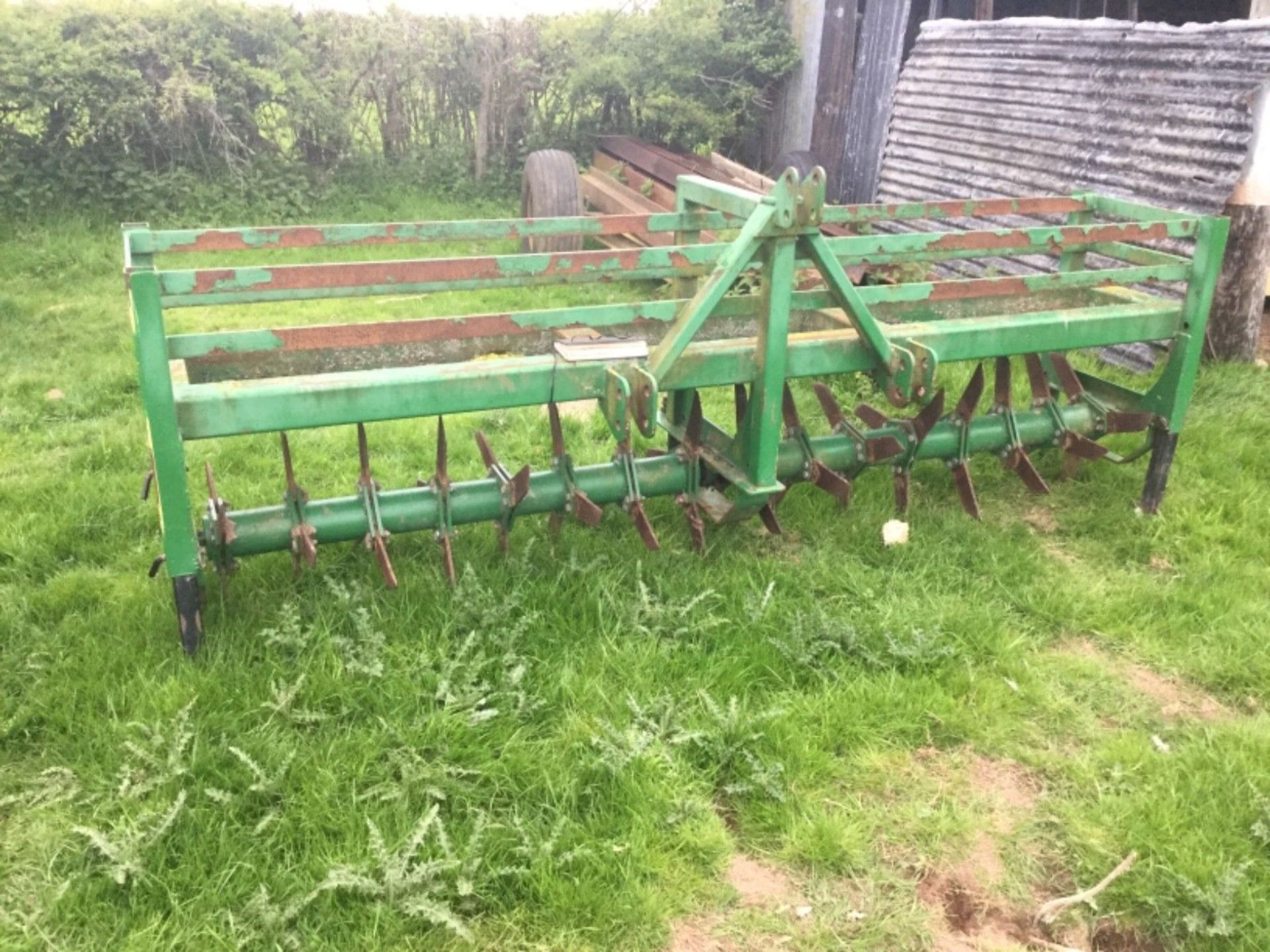 Grass splitter 9ft10 longfor tractor