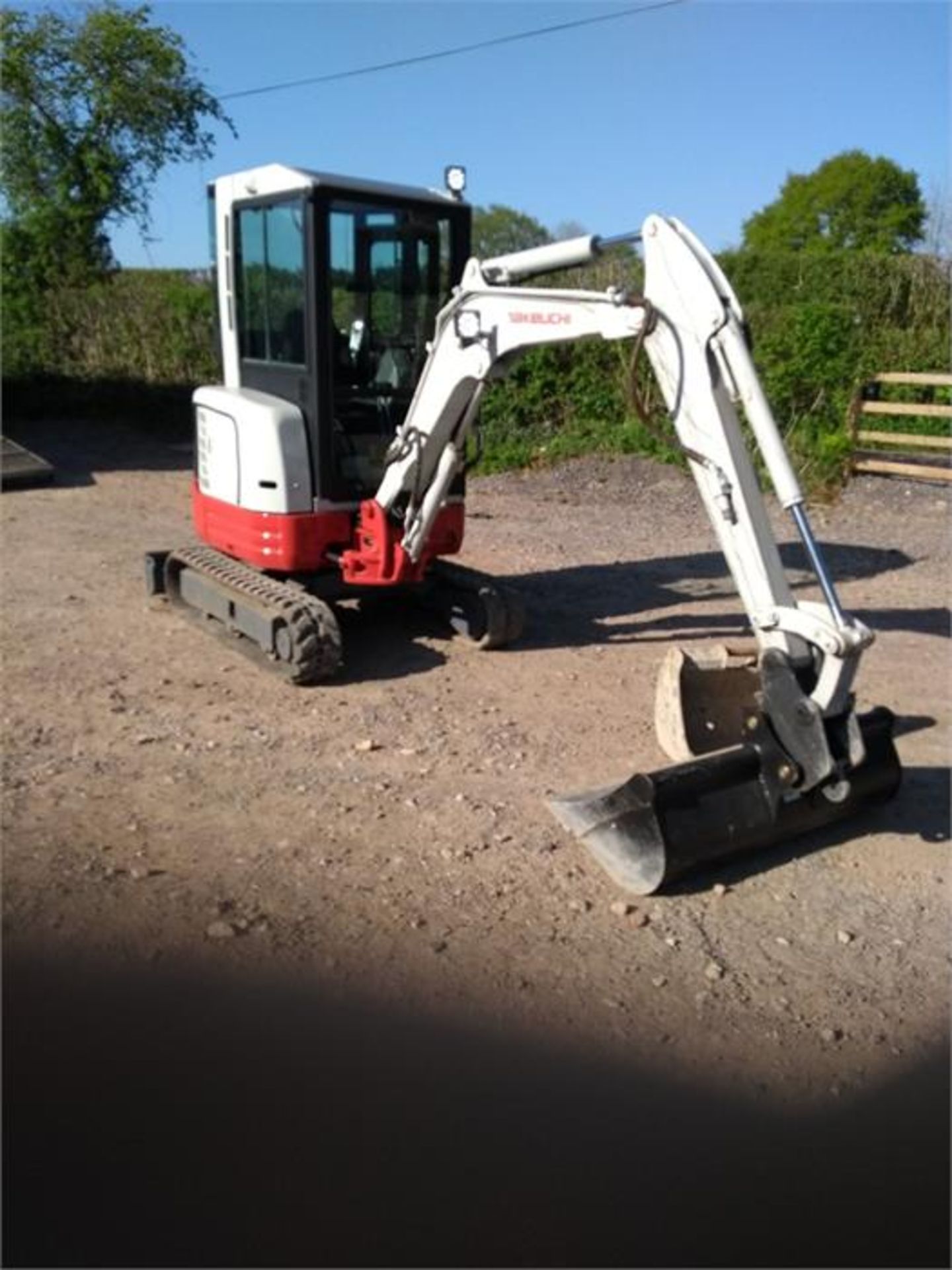 Takeuchi TB23r Mini Digger Excavator