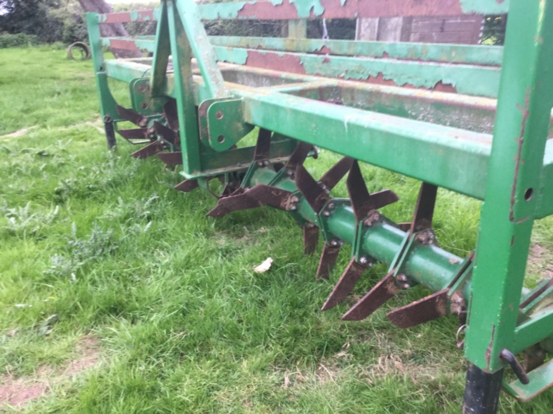 Grass splitter 9ft10 longfor tractor - Image 5 of 5
