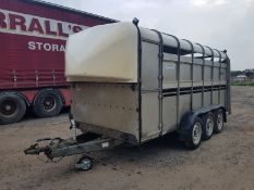 Ifor Williams 14ft Tri Axle Cattle Trailer