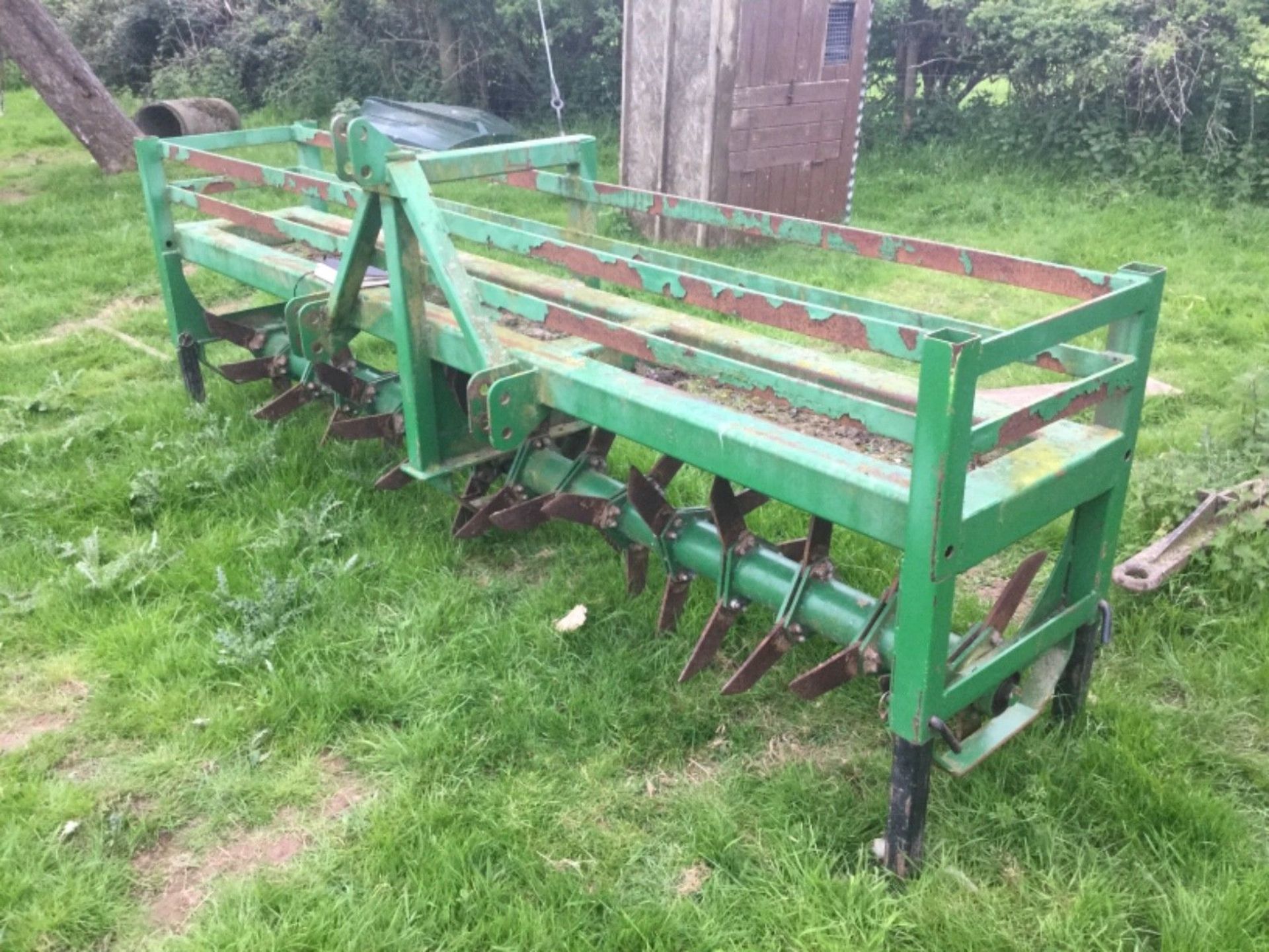 Grass splitter 9ft10 longfor tractor - Image 2 of 5