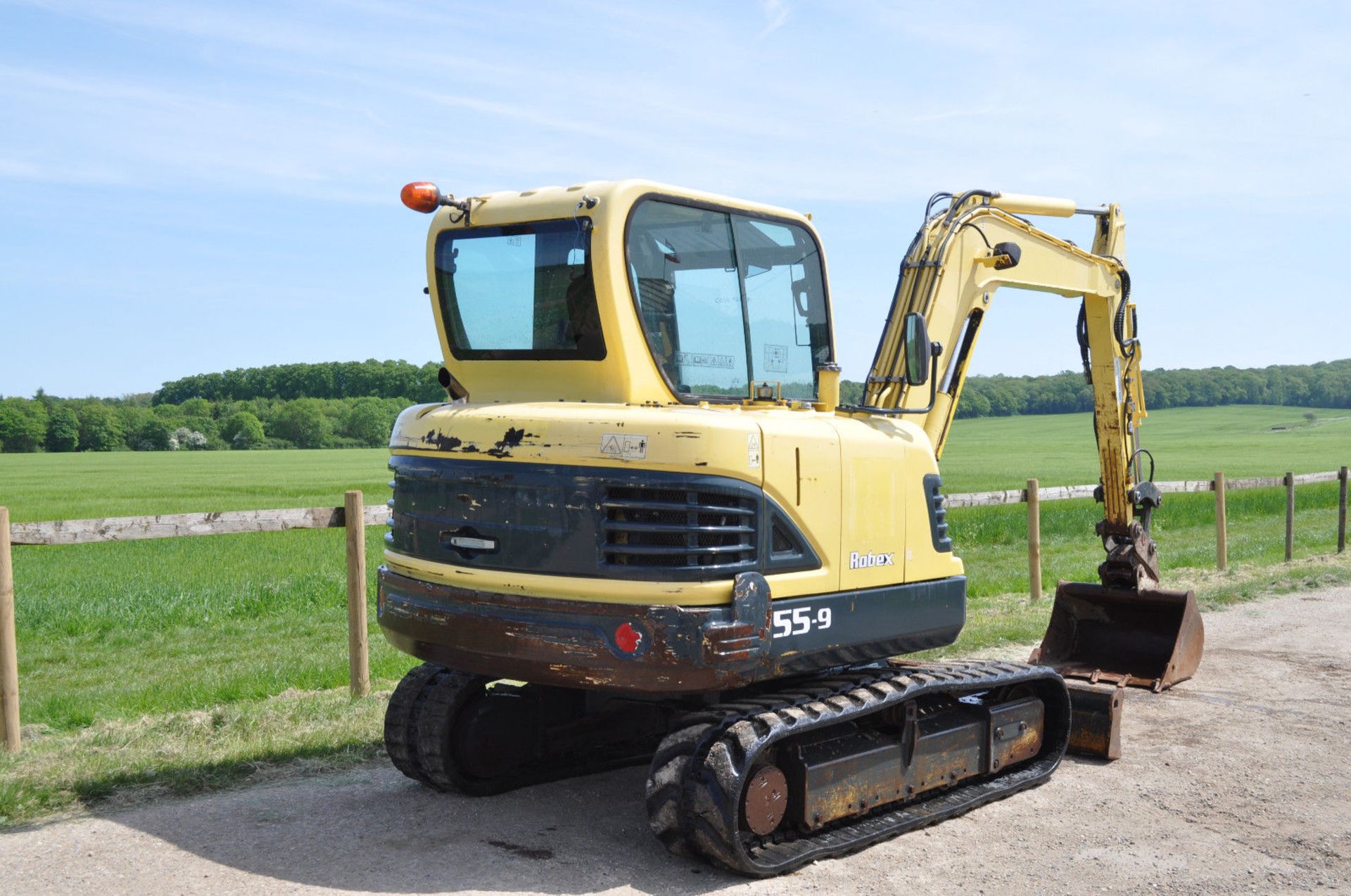 Hyundai Robex 55-9 Year 2011 5.5t Mini Excavator / Digger & Quick Hitch - Image 3 of 12