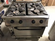 Mareno 4 Burner Oven