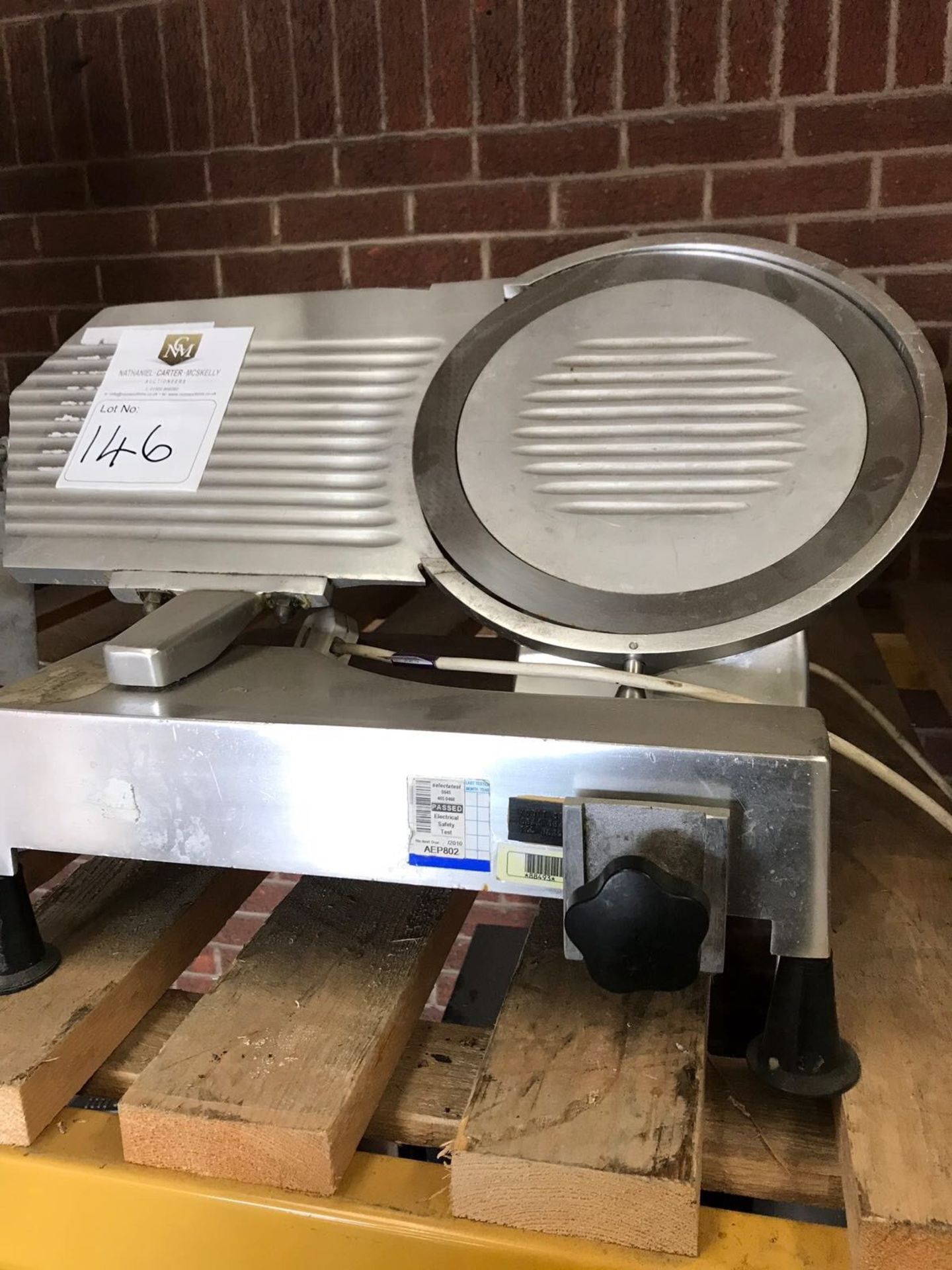 Large Hobart Meat Slicer Stainless Steel