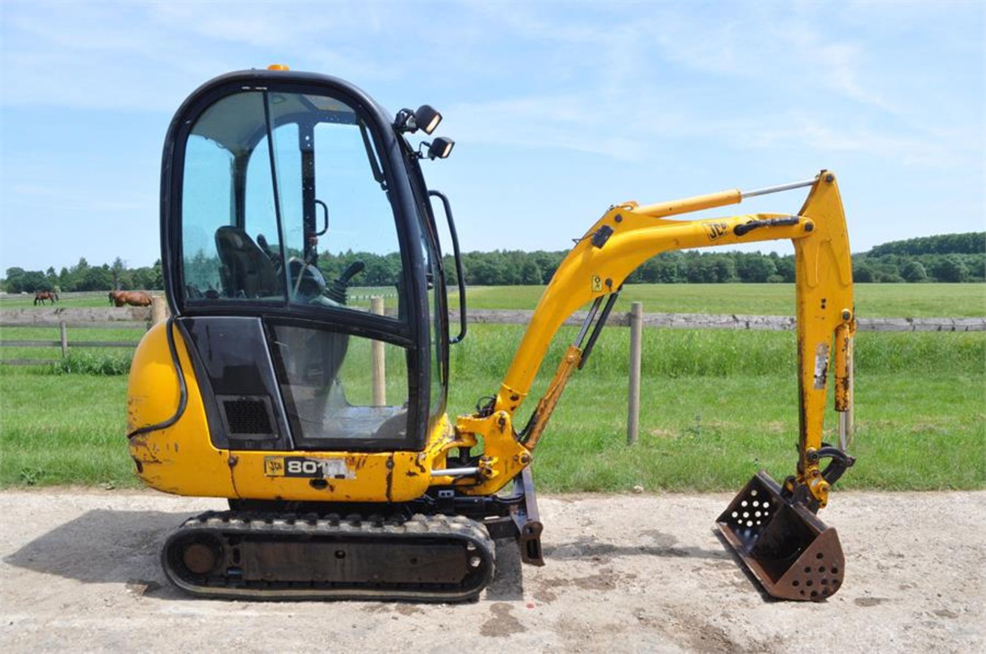 JCB 8018 CTS year 2008 FULL CAB Mini Excavator / Digger