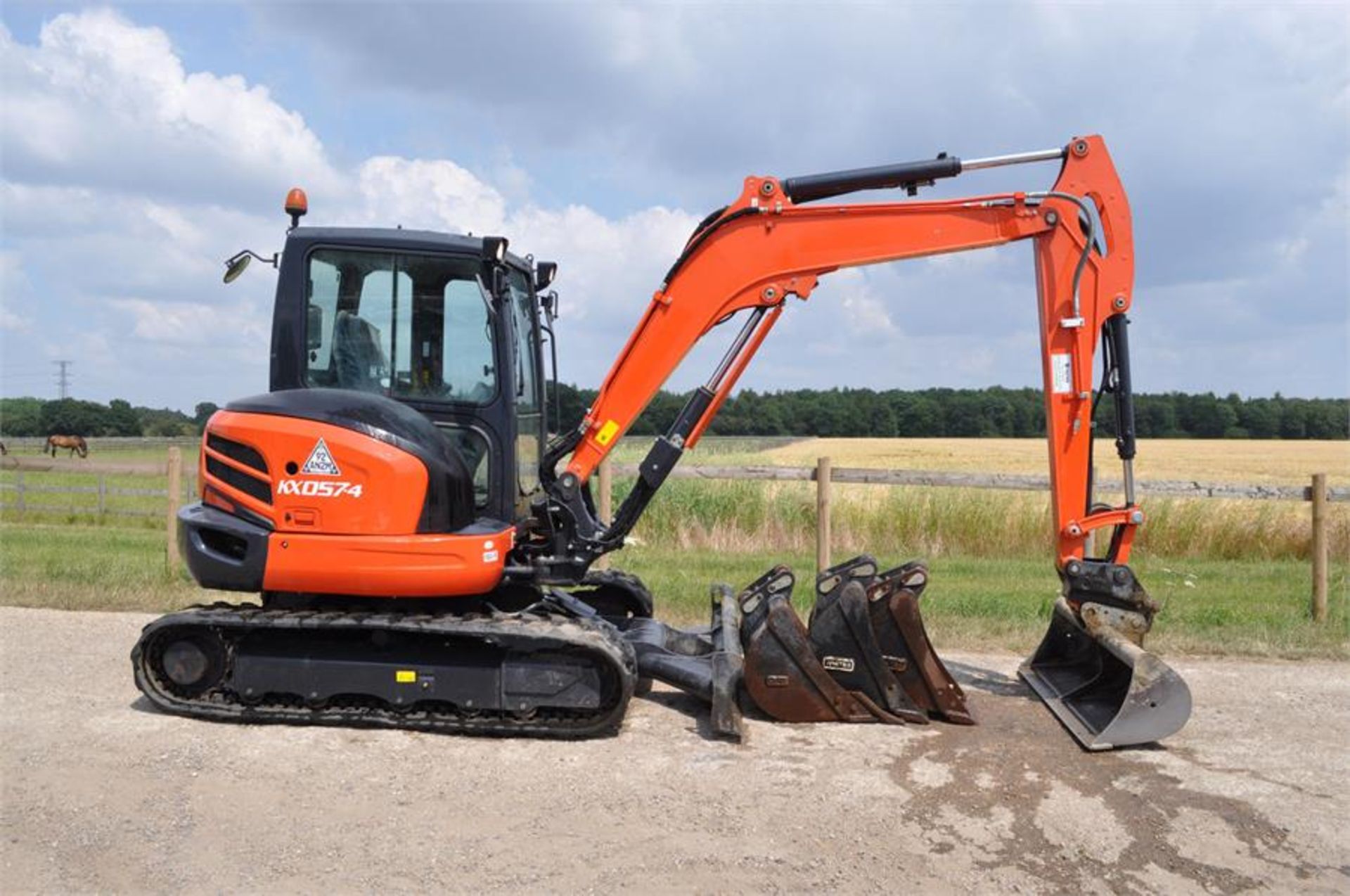 2015 KUBOTA KX057-4 Mini Digger