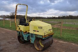 Ammann AV12 1480 hours Double Drum Vibrating Roller Yanmar Engine