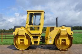 BOMAG BW 151 AD-2 y2001 7t DOUBLE DRUM VIBRATING ROLLER