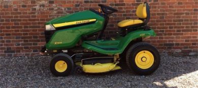 John Deere X304 ** 2014 ** Ride on Mower Sit On Lawn Mulch Compact Tractor