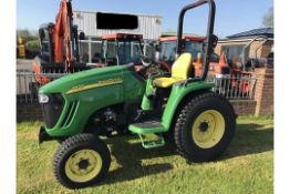John Deere 3320 4-wheel drive compact tractor