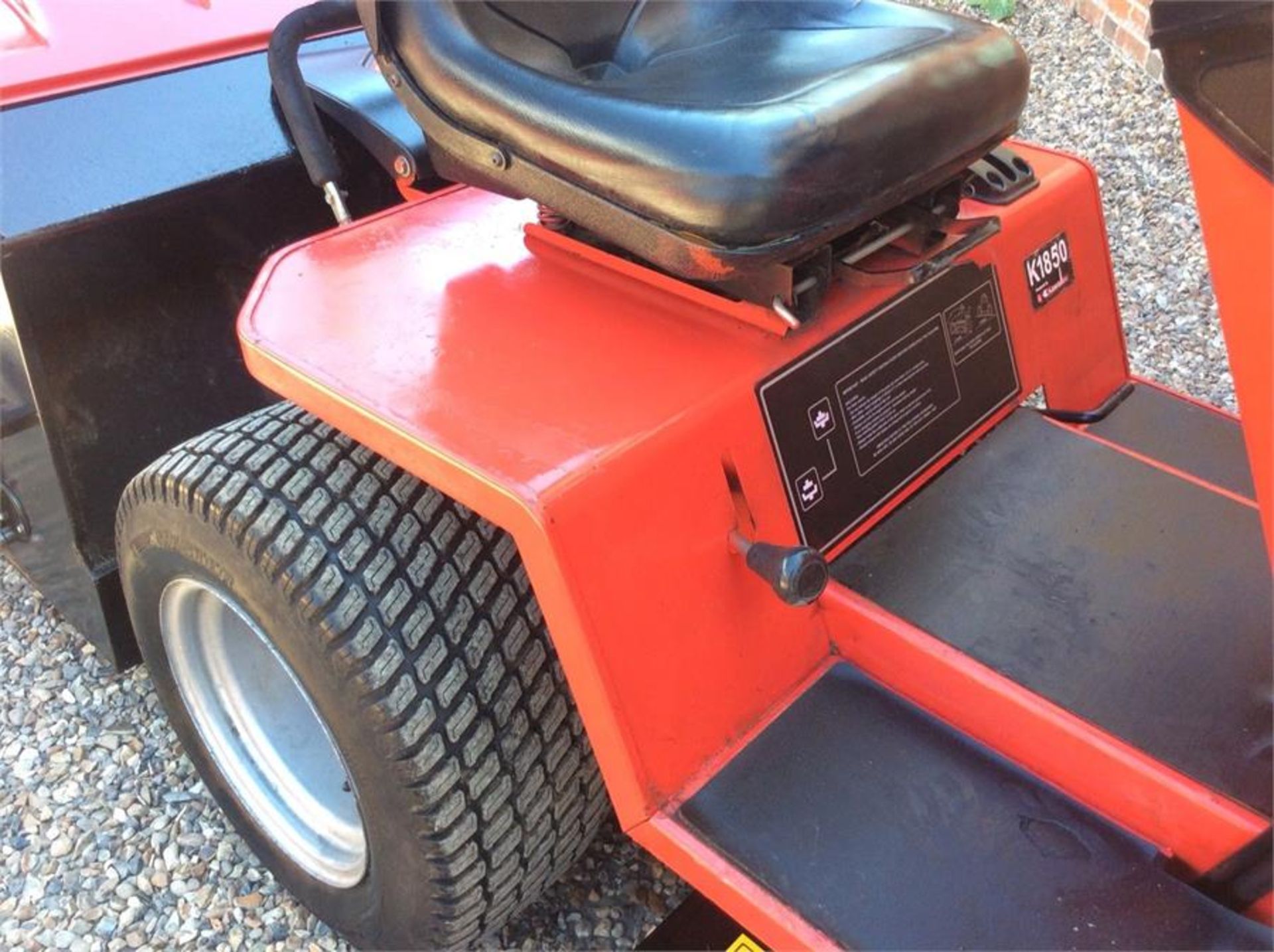 Countax K18-50 Ride On Mower sit on lawn - Image 10 of 11