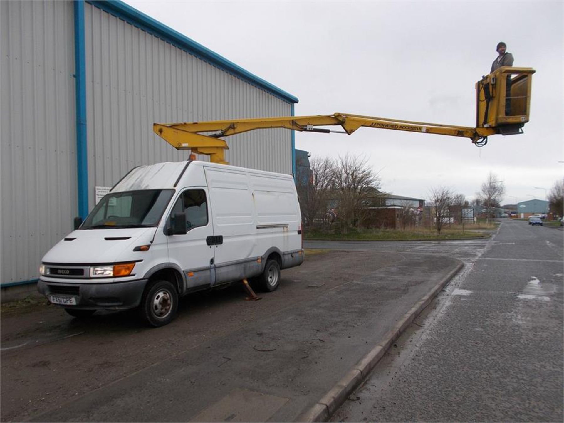 Iveco cherry picker diesel access platform scissor lift 12.5m van mount - Image 9 of 9