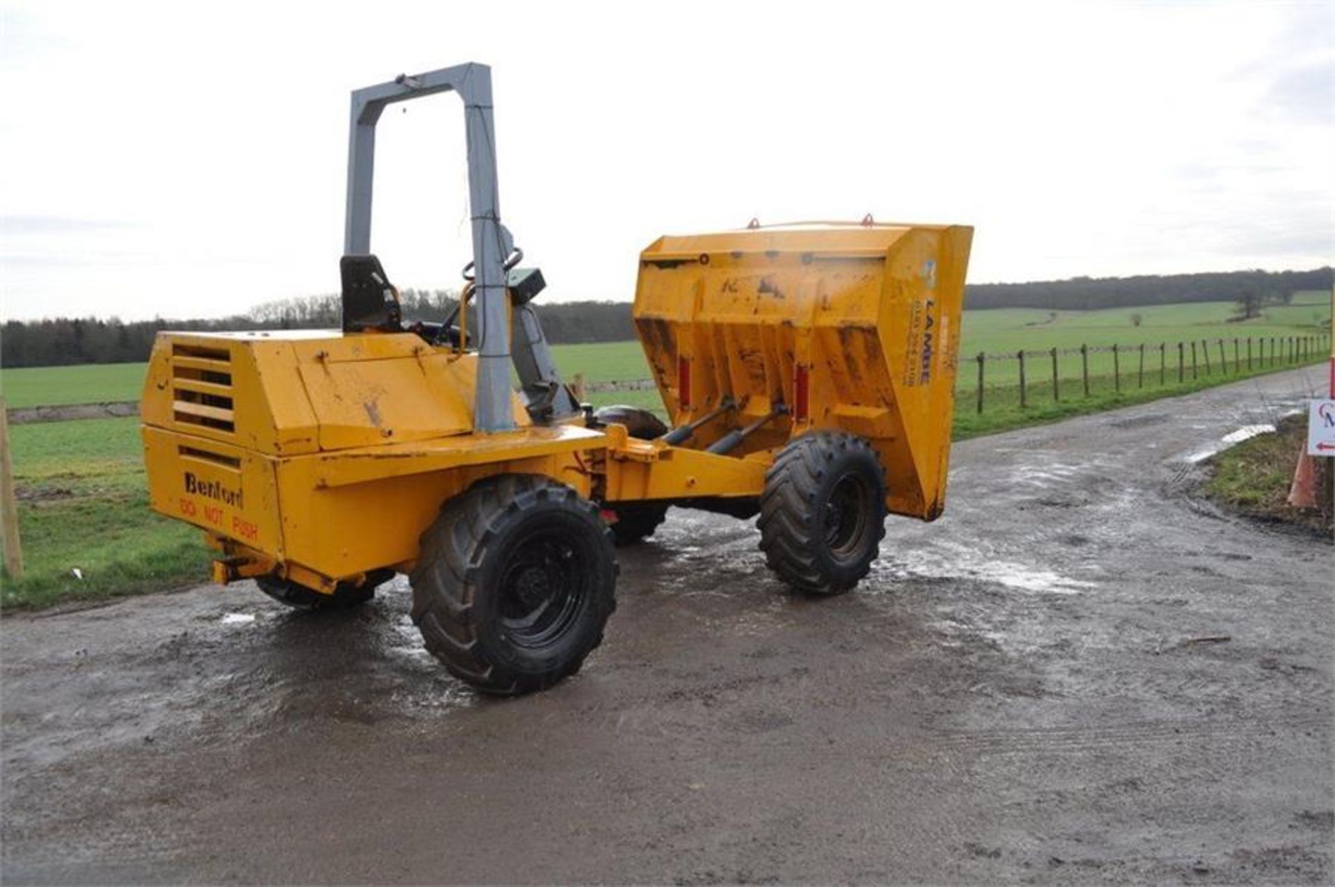 TEREX BENFORD PT6000 y2001 6 TON 4x4 DUMPER Perkins Diesel Engine - Image 4 of 10