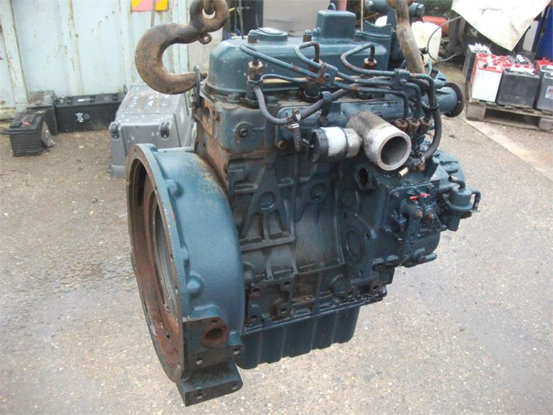 Kubota D905 3 Cylinder Electric Start Engine - Bild 3 aus 5