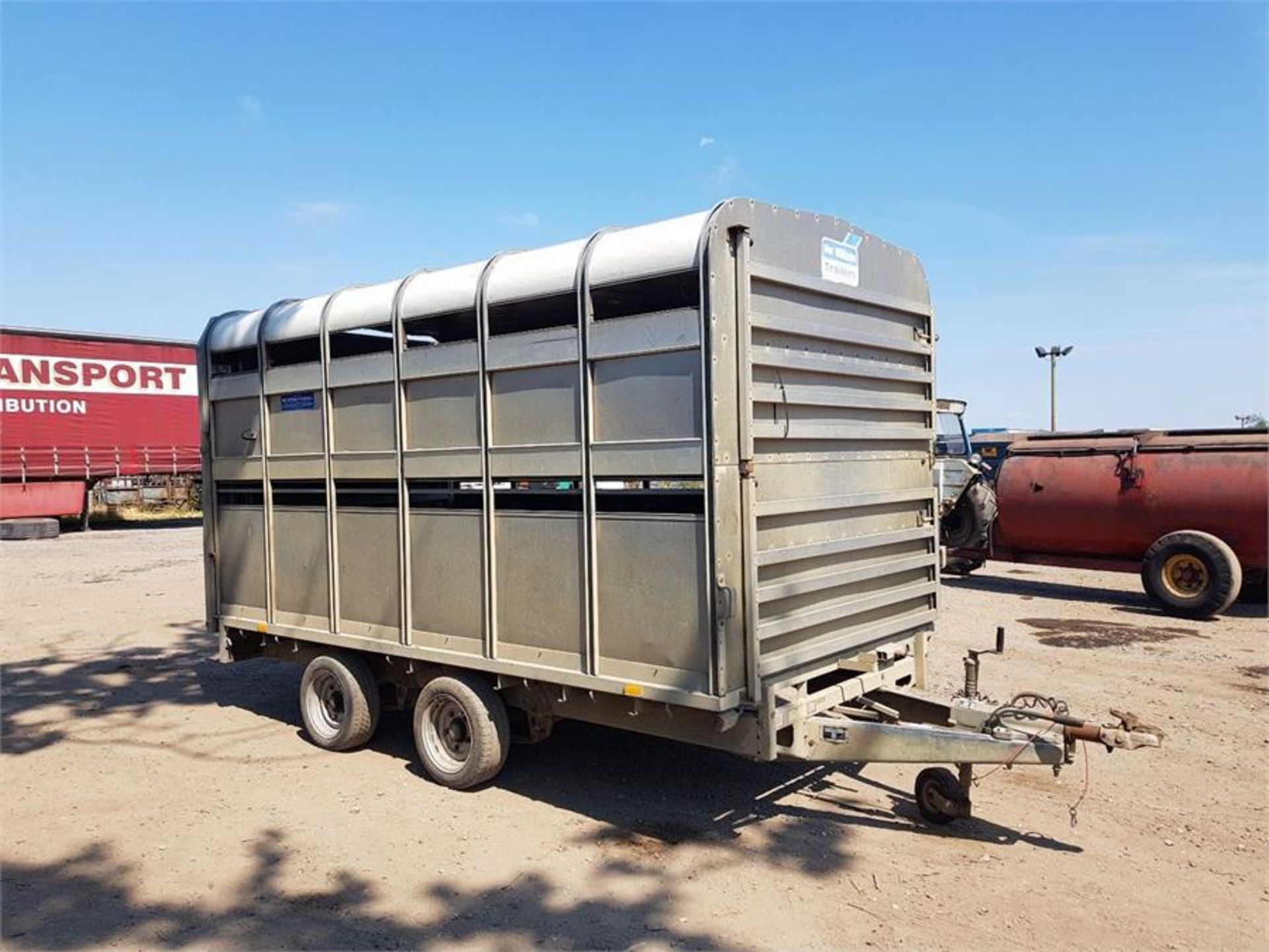 12ft ifor williams cattle trailer sheep trailer fully loaded - Bild 10 aus 10