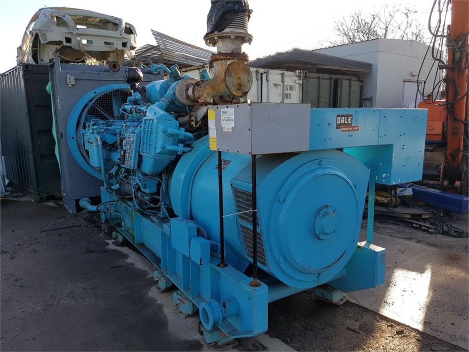 Dale Generators Diesel Generator DALE RC25 DD 625 KW(500 KVA) Used diesel Generator KW ...