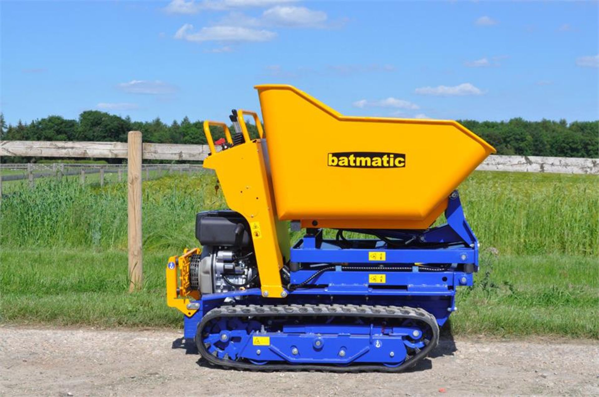 BATMATIC TRACKED MINI DUMPER / BARROW DIESEL Engine