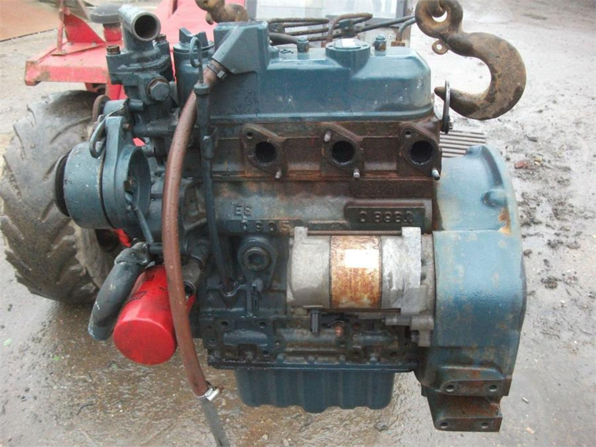 Kubota D905 3 Cylinder Electric Start Engine - Bild 5 aus 5