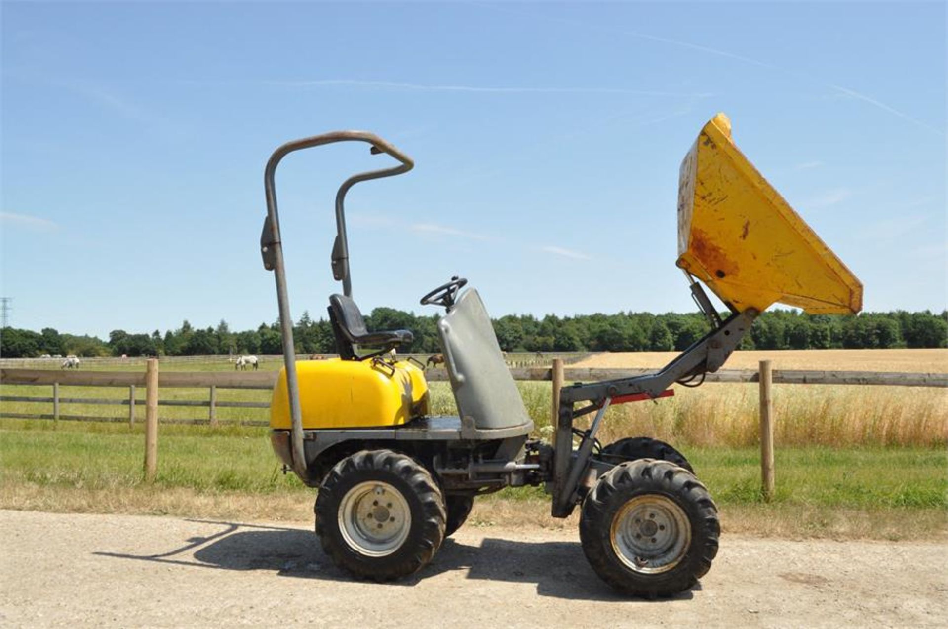 LIFTON NEUSON 850 year 2002 850 kg HIGH TIP DUMPER Yanmar Diesel - Image 8 of 11