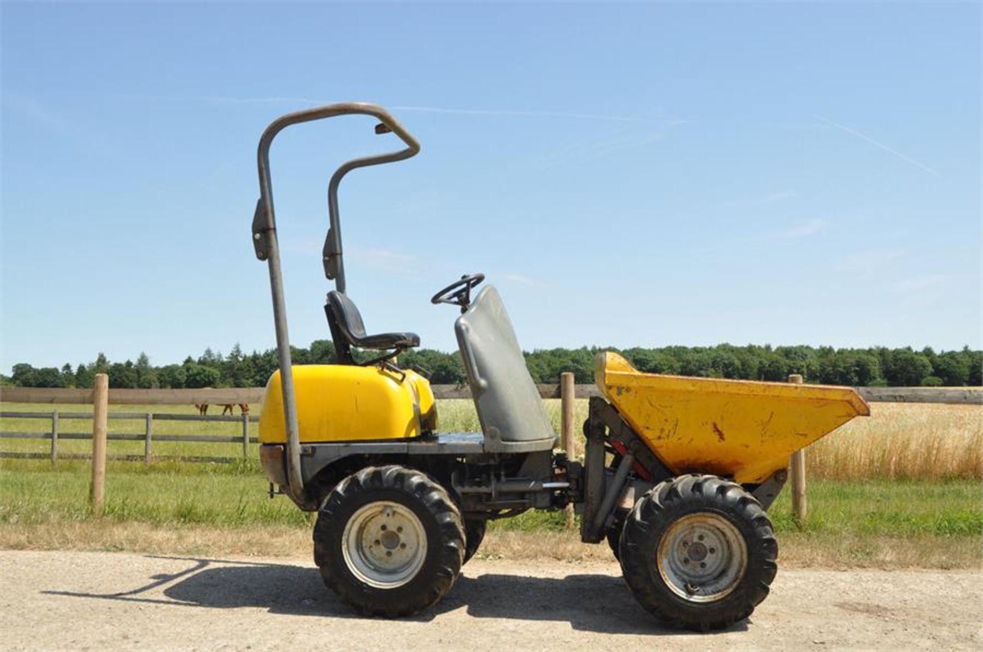 LIFTON NEUSON 850 year 2002 850 kg HIGH TIP DUMPER Yanmar Diesel - Image 3 of 11