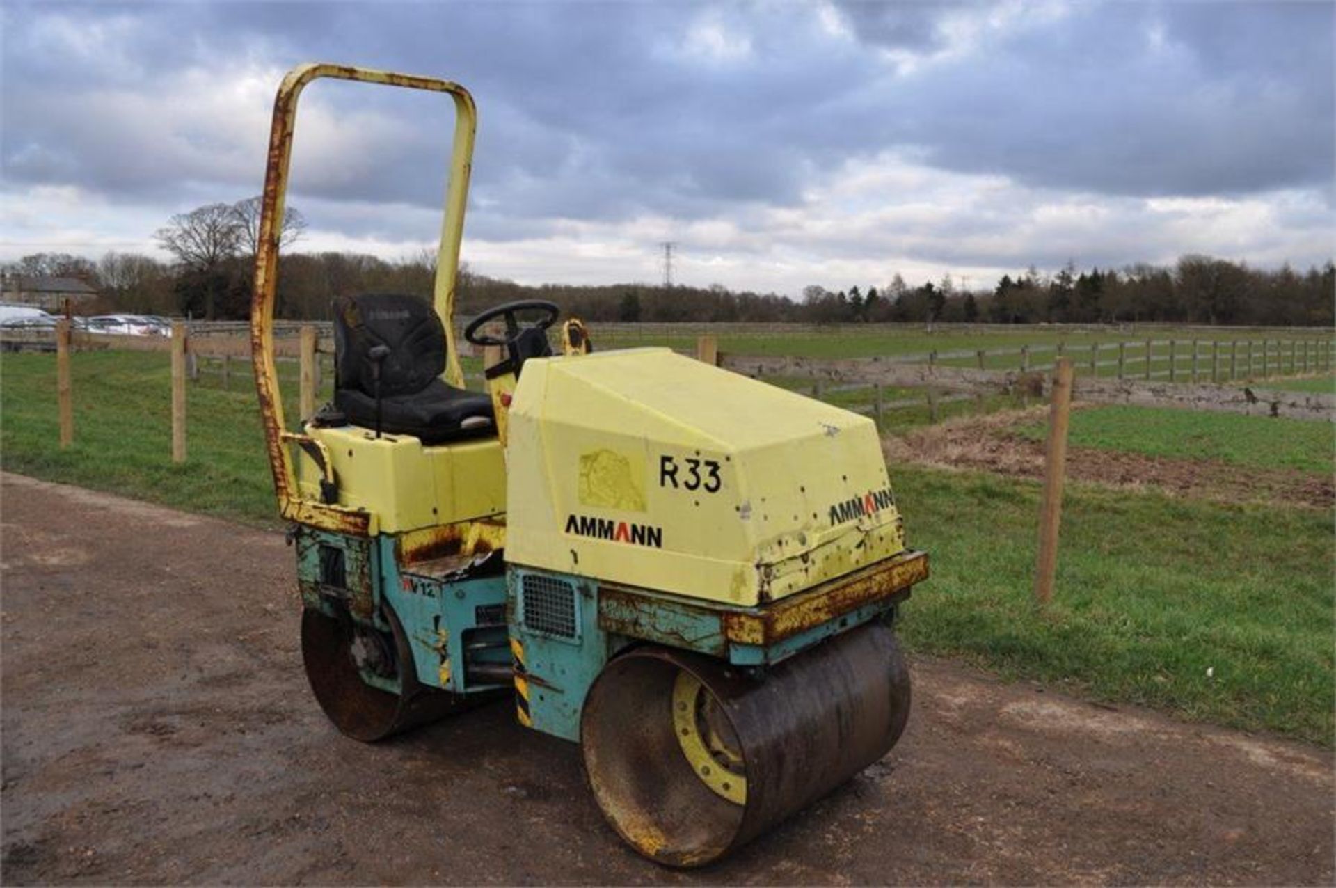 AMMANN AV12 1480hours DOUBLE DRUM VIBRATING ROLLER