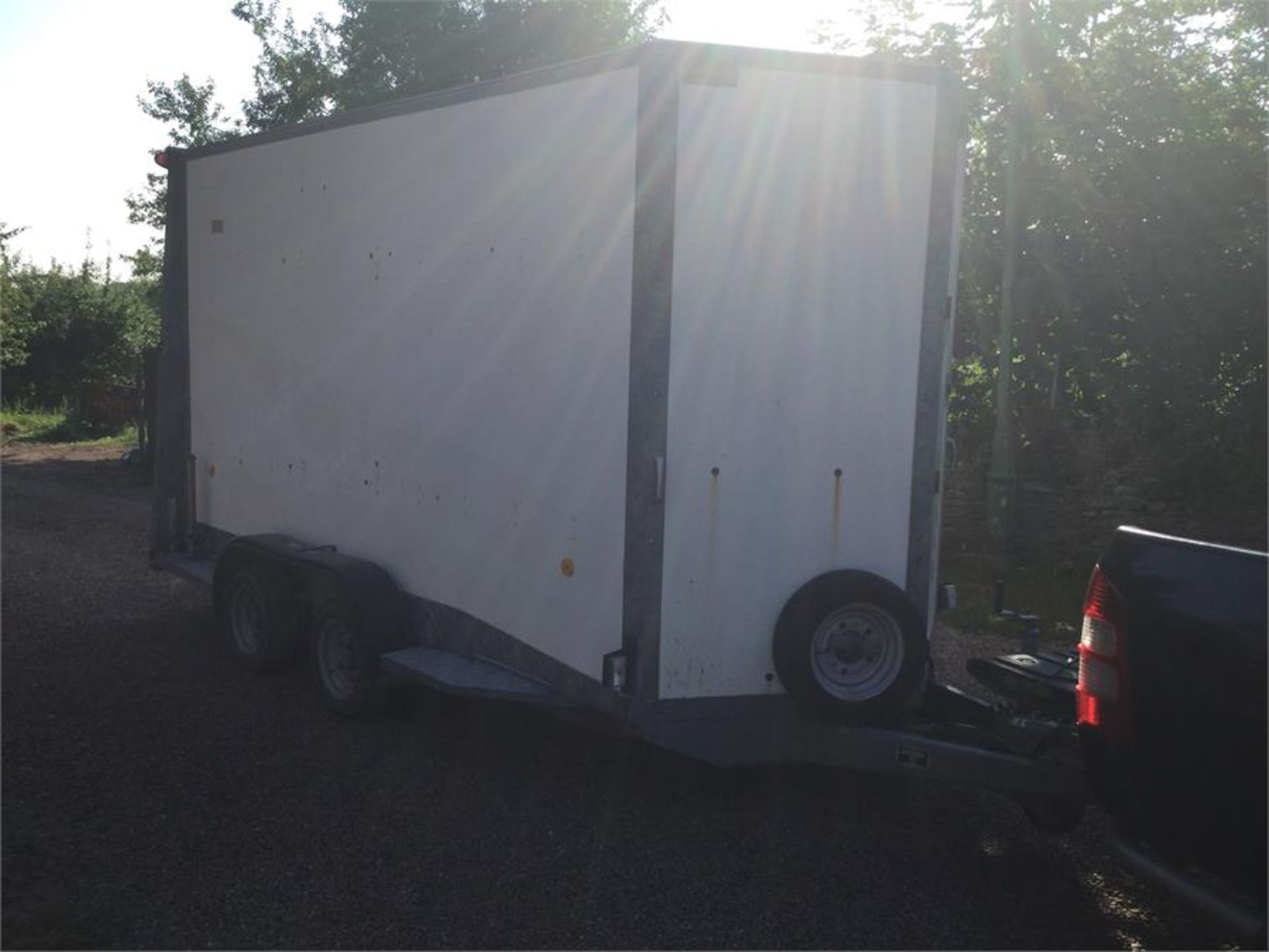 Trailer Ifor Williams Bv126g twin axe
