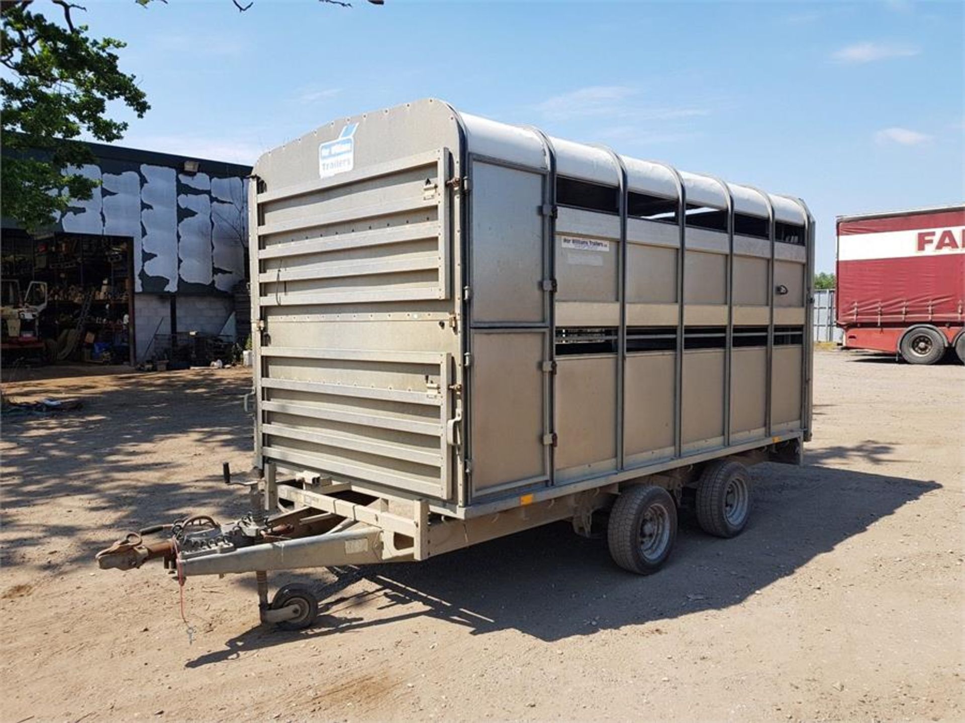 12ft ifor williams cattle trailer sheep trailer fully loaded - Bild 9 aus 10