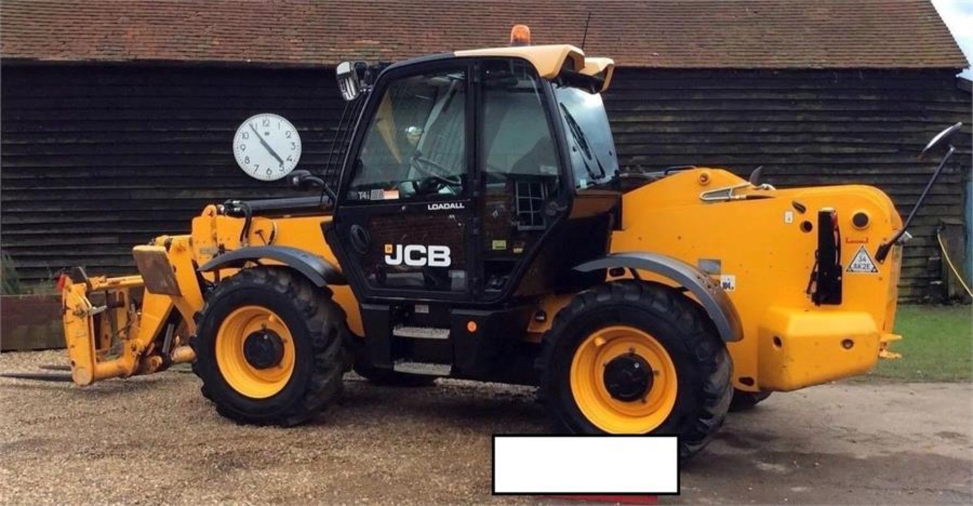 JCB Telehandler T4i 111B Rough Terrian Forklift Telehandler Loader 2014 - Image 3 of 8