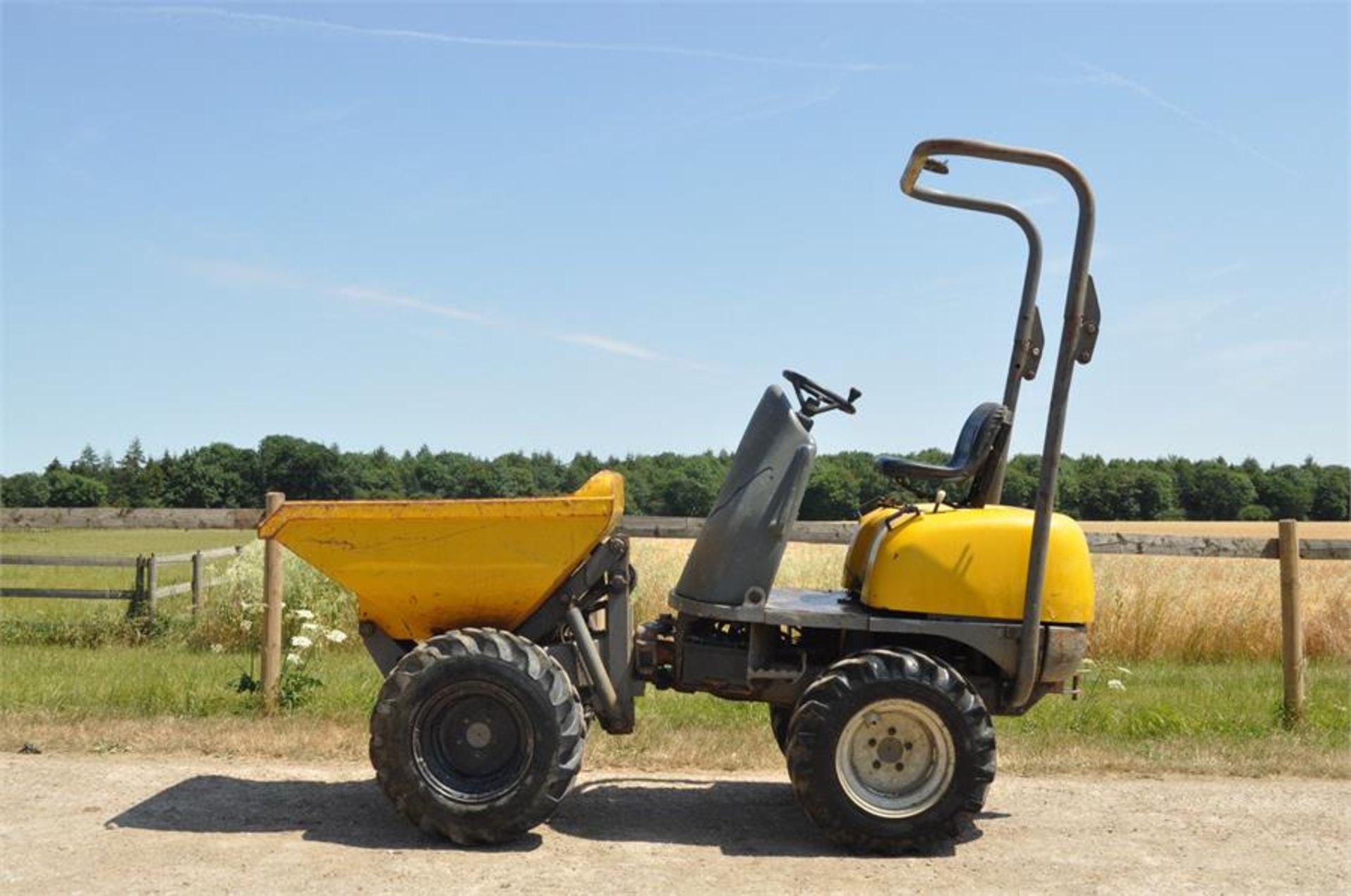 LIFTON NEUSON 850 year 2002 850 kg HIGH TIP DUMPER Yanmar Diesel - Image 10 of 11