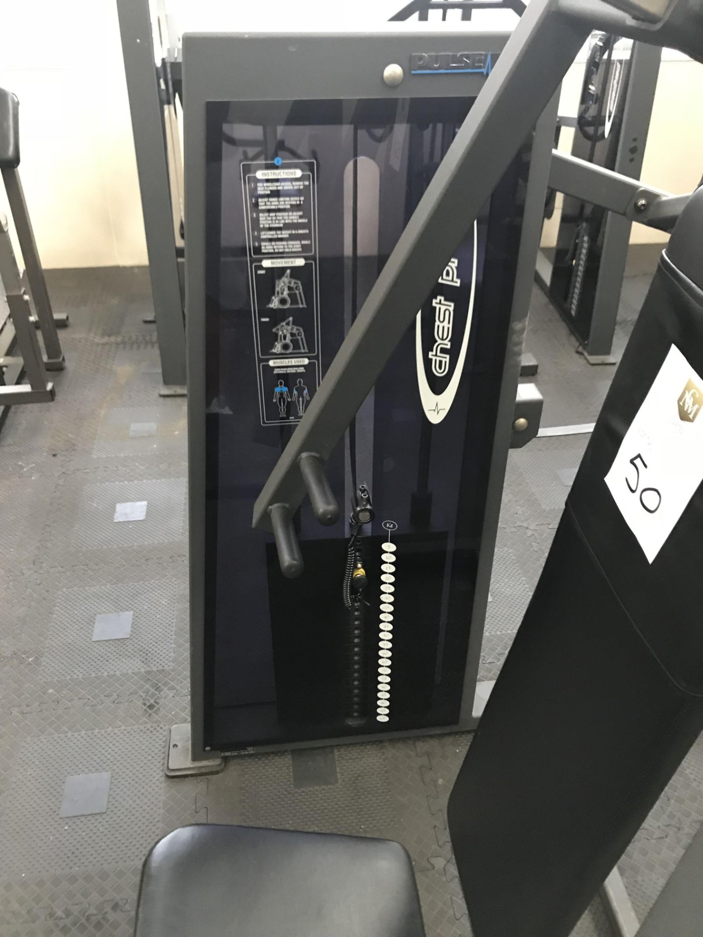 Pulse Chest Press Machine - Image 6 of 8